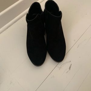 Black Low Heel Botties